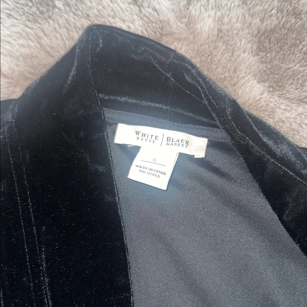 White House Black Market Elegant Black Blazer - Picture 2 of 11